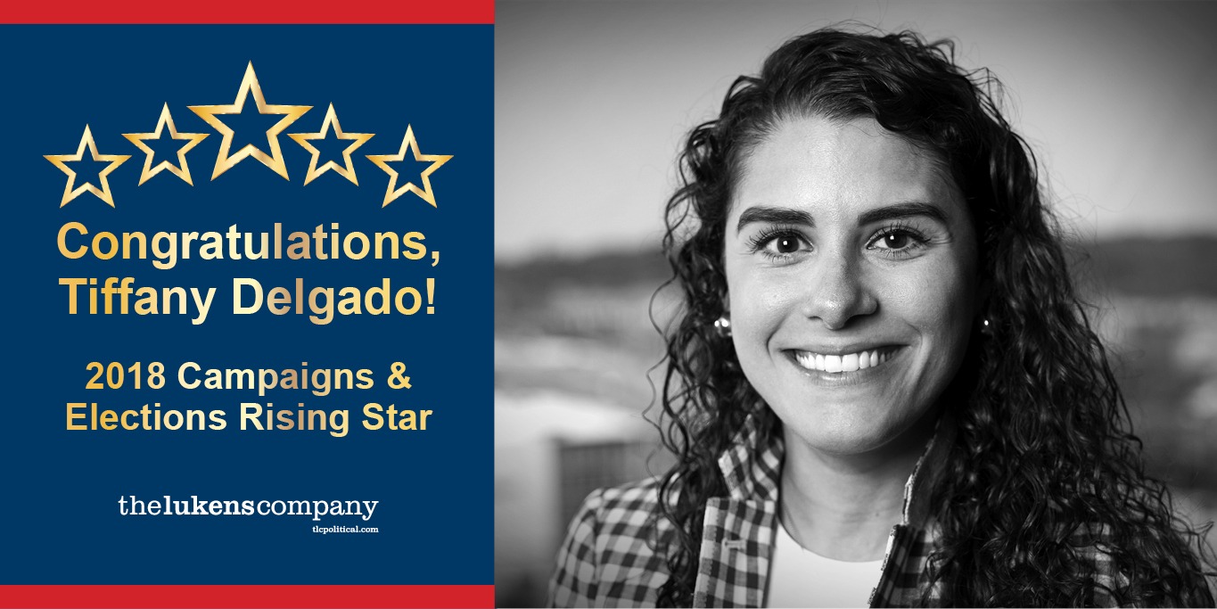 Tiffany Delgado Named 2018 Rising Star TLC Political